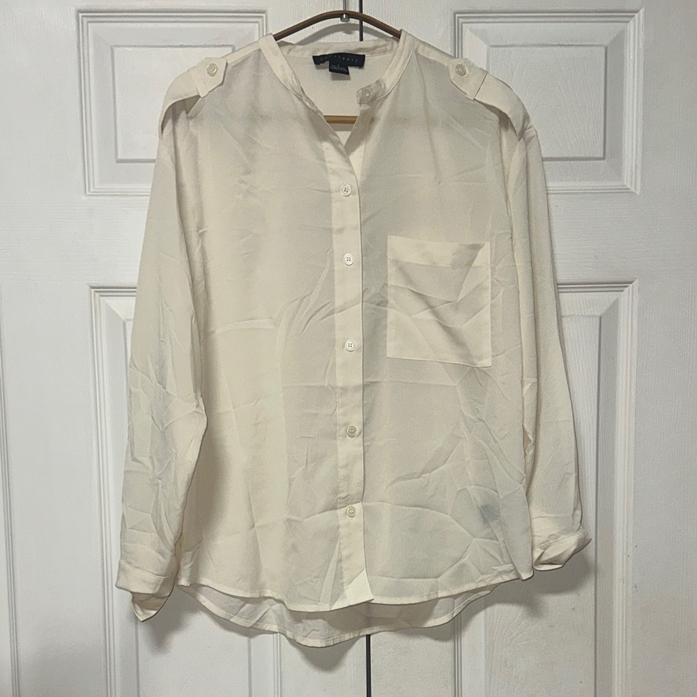 Off-White Button Down Shirt